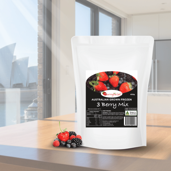 BerryFields Australian 3 Berry Mix 450g