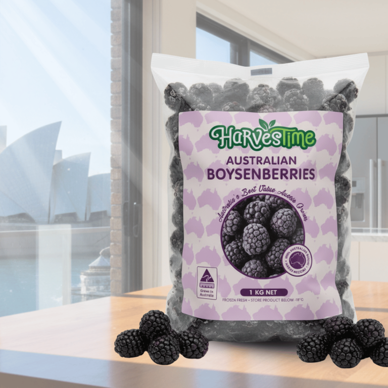 Harvestime Australian Boysenberries 1kg - Buy Online Sydney | Frozberries