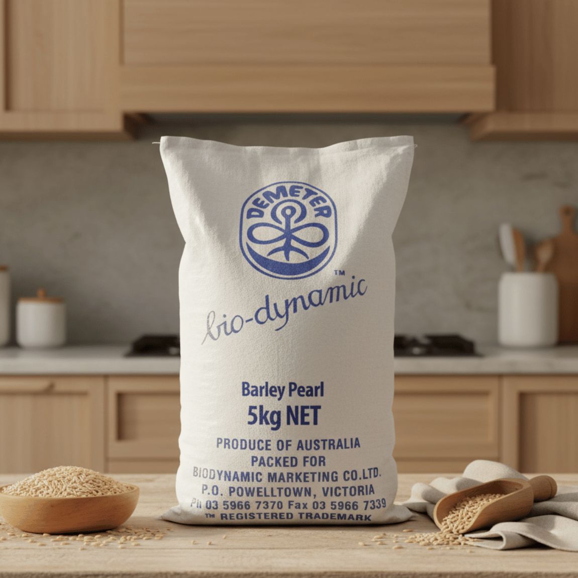Biodynamics Barley Pearl 5kg - Buy Online Sydney | Frozberries