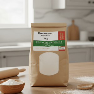 Biodynamics Flour Buckwheat Wholemeal 1kg - Buy Online Sydney | Frozberries