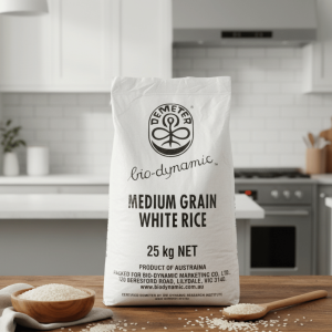 Bio Dynamics White Rice 25kg - Buy Online Sydney | Frozberries