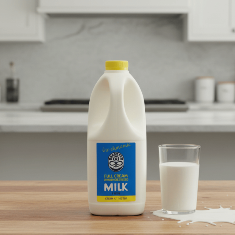 Biodynamics Demeter Unhomogenised Milk 2 Litre - Buy Online Sydney | Frozberries