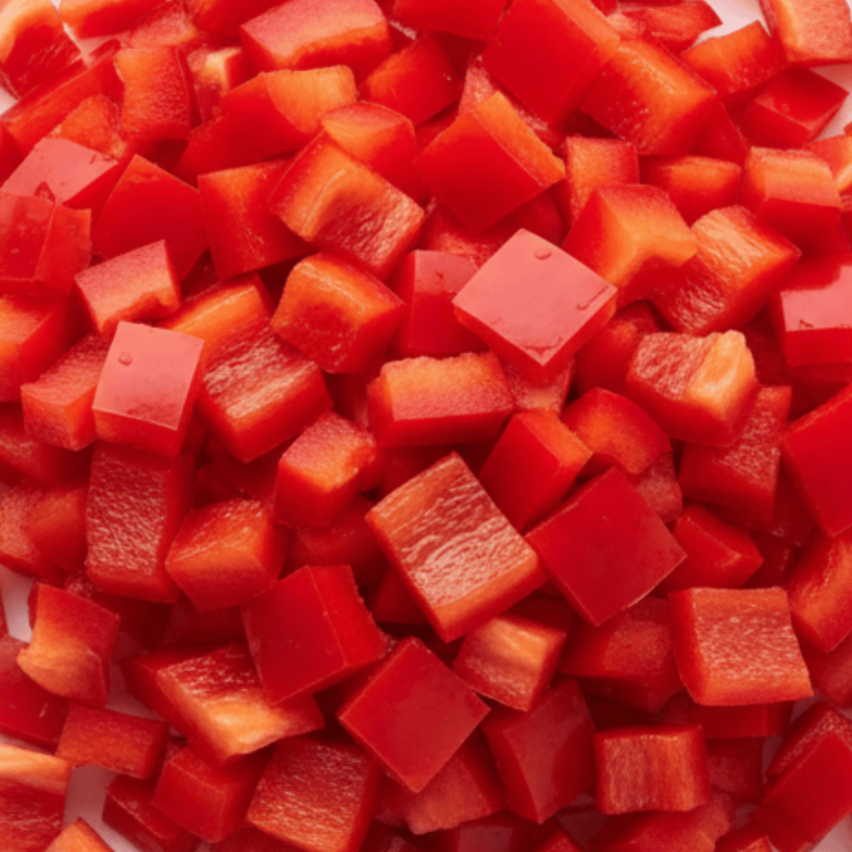 Elgin Organic Red Capsicum Dice 350g Gallery Image | Frozberries Sydney