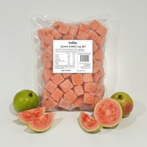 Harvestime Guava Puree Cubes 1Kg - Buy Product Online Sydney NSW | Frozberries