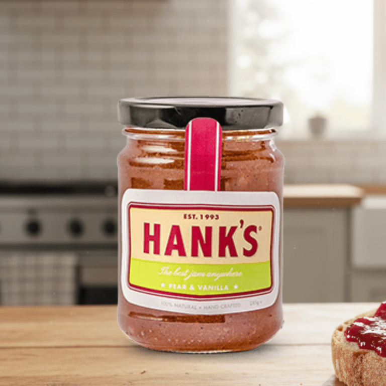 Hank's Pear and Vanilla Jam 285g - Buy Online Sydney | Frozberries