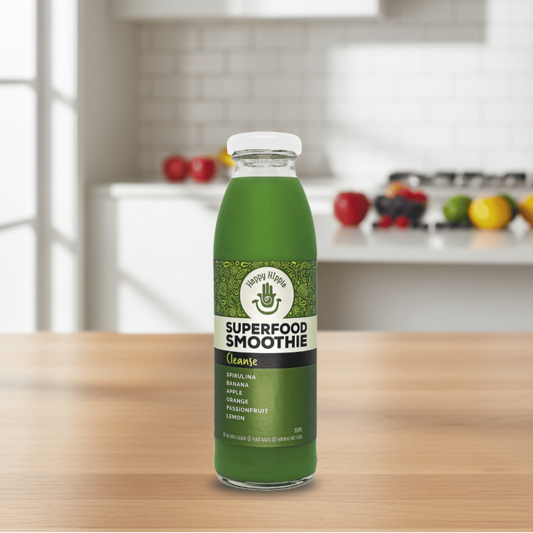 Happy Hippie Cleanse Superfood Smoothie 350ml - Buy Online Sydney | Frozberries
