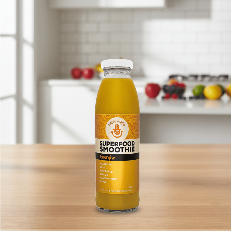 Happy Hippie Energise Superfood Smoothie 350ml - Buy Online Sydney | Frozberries
