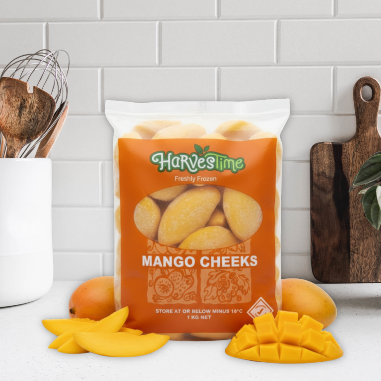 Harvestime Mango Cheeks 1kg - Buy Online Sydney | Frozberries