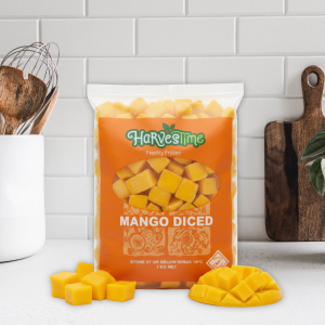 Harvestime Mango Dice Bundle 3 x 1kg @ $8.32/kg - Buy Online Sydney | Frozberries