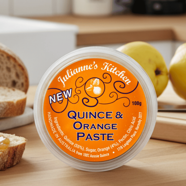 Julianne’s Kitchen Quince Orange Paste 100g - Buy Online Sydney | Frozberries