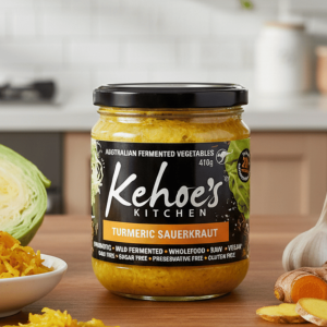Kehoe's Turmeric Sauerkraut 410g - Buy Online Sydney | Frozberries