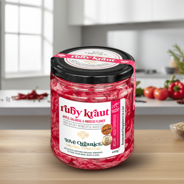 LOVE Organic Ruby Kraut 440g - Buy Online Sydney | Frozberries