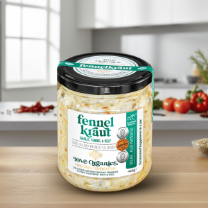 LOVE Organic Fennel Kraut 440g - Buy Online Sydney | Frozberries