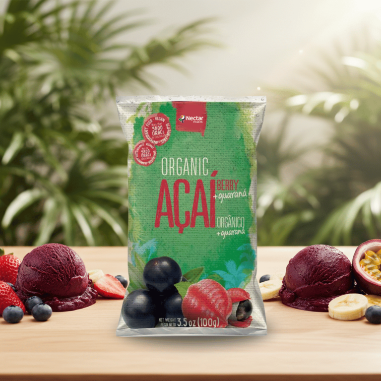 Nectar Fruits Acai Guarana Sorbet Bundle 4 x 100g - Buy Online Sydney | Frozberries