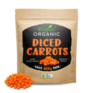 Elgin Organic Carrot Diced 600g