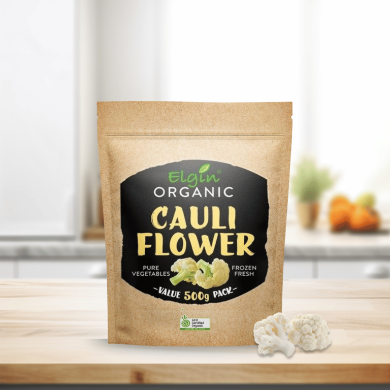 Elgin Organic Cauliflower 500g - Buy Online Sydney | Frozberries