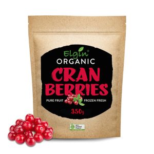 Elgin Organic Cranberries 350g