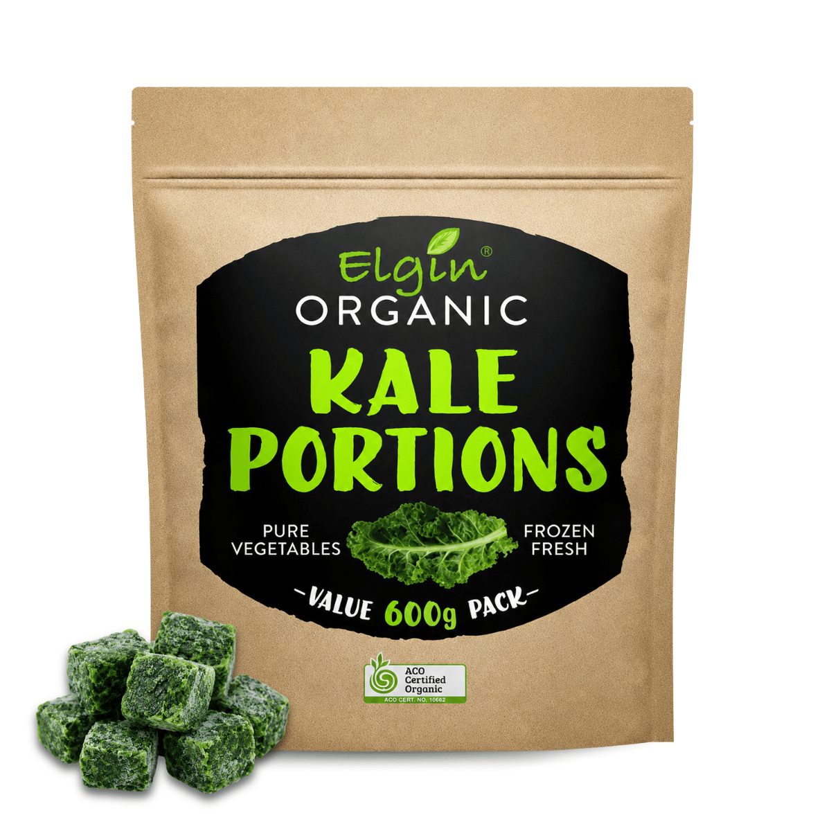 Elgin Organic Kale 600g - Buy Online Sydney | Frozberries