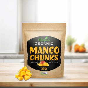 Elgin Organic Mango Chunks 350g - Buy Online Sydney | Frozberries