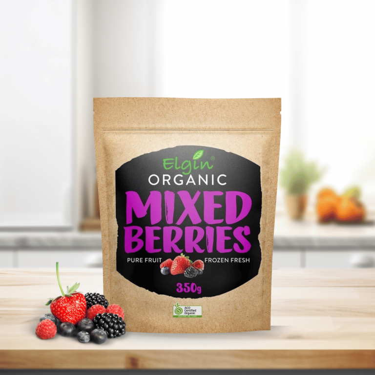 Elgin Organic Mixed Berries 350g - Buy Online Sydney | Frozberries