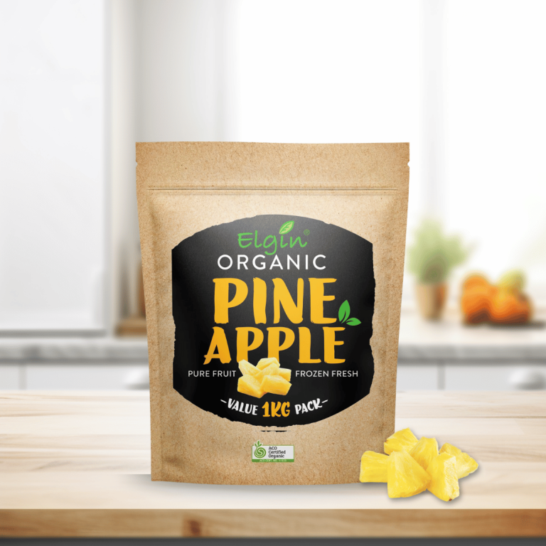 Elgin Organic Pineapple 1Kg - Buy Online Sydney | Frozberries