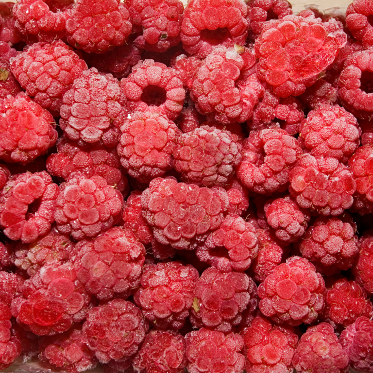 Elgin Organic Raspberries Bulk 10 x 1kg @ $24.90/kg Gallery Image | Frozberries Sydney