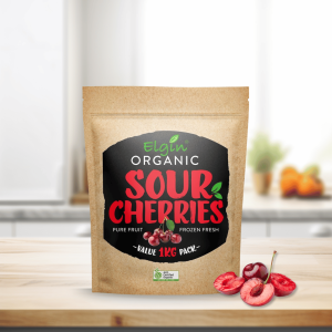Elgin Organic Sour Cherries 1kg - Buy Online Sydney | Frozberries