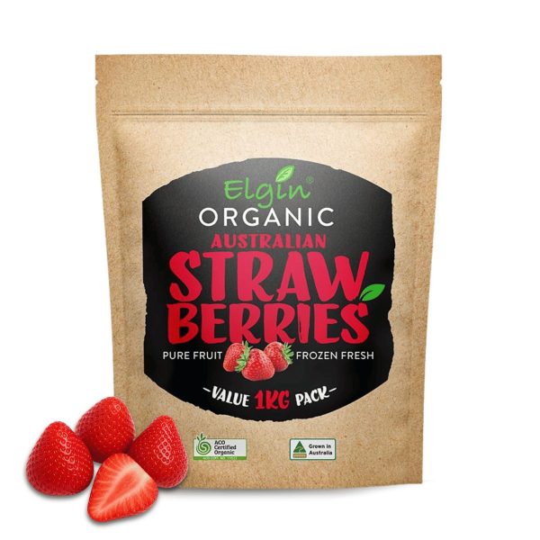Elgin Organic Strawberries 1kg