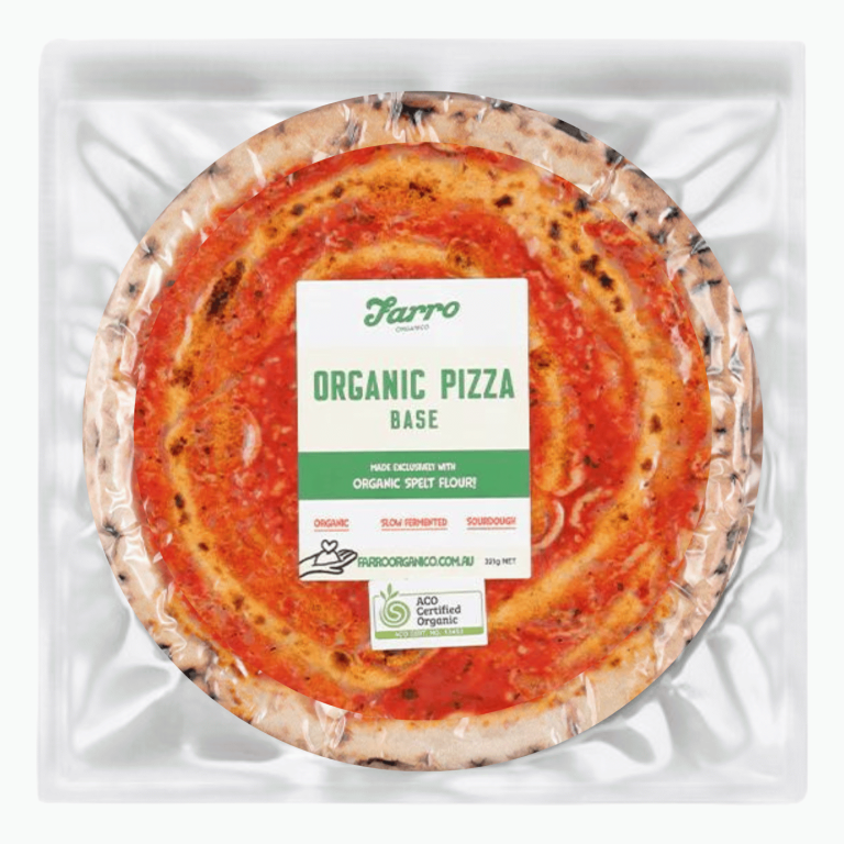 Farro Organic Spelt Pizza Base 10 Inch - Buy Online Sydney | Frozberries