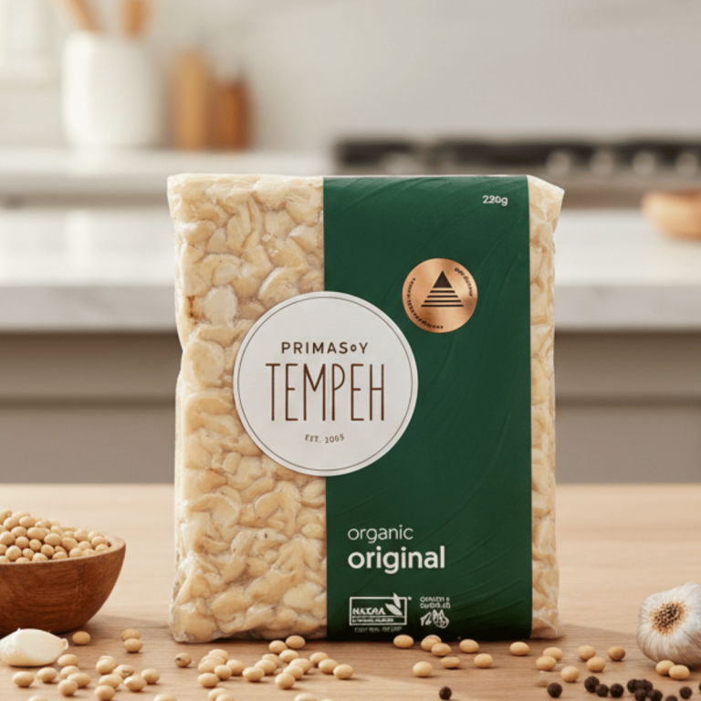Primasoy Natural Tempeh 225g - Buy Online Sydney | Frozberries