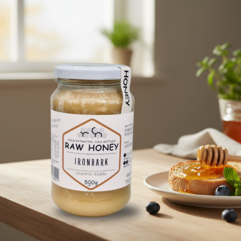 Raw Honey Ironbark 500g - Buy Online Sydney | Frozberries