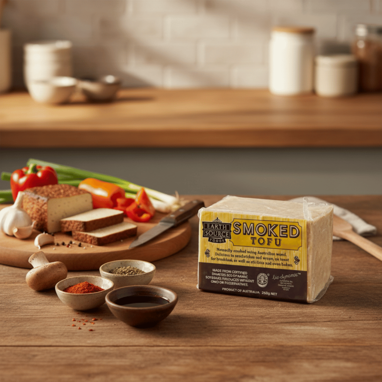 Earth Source Smoked Tofu 250g - Buy Online Sydney | Frozberries