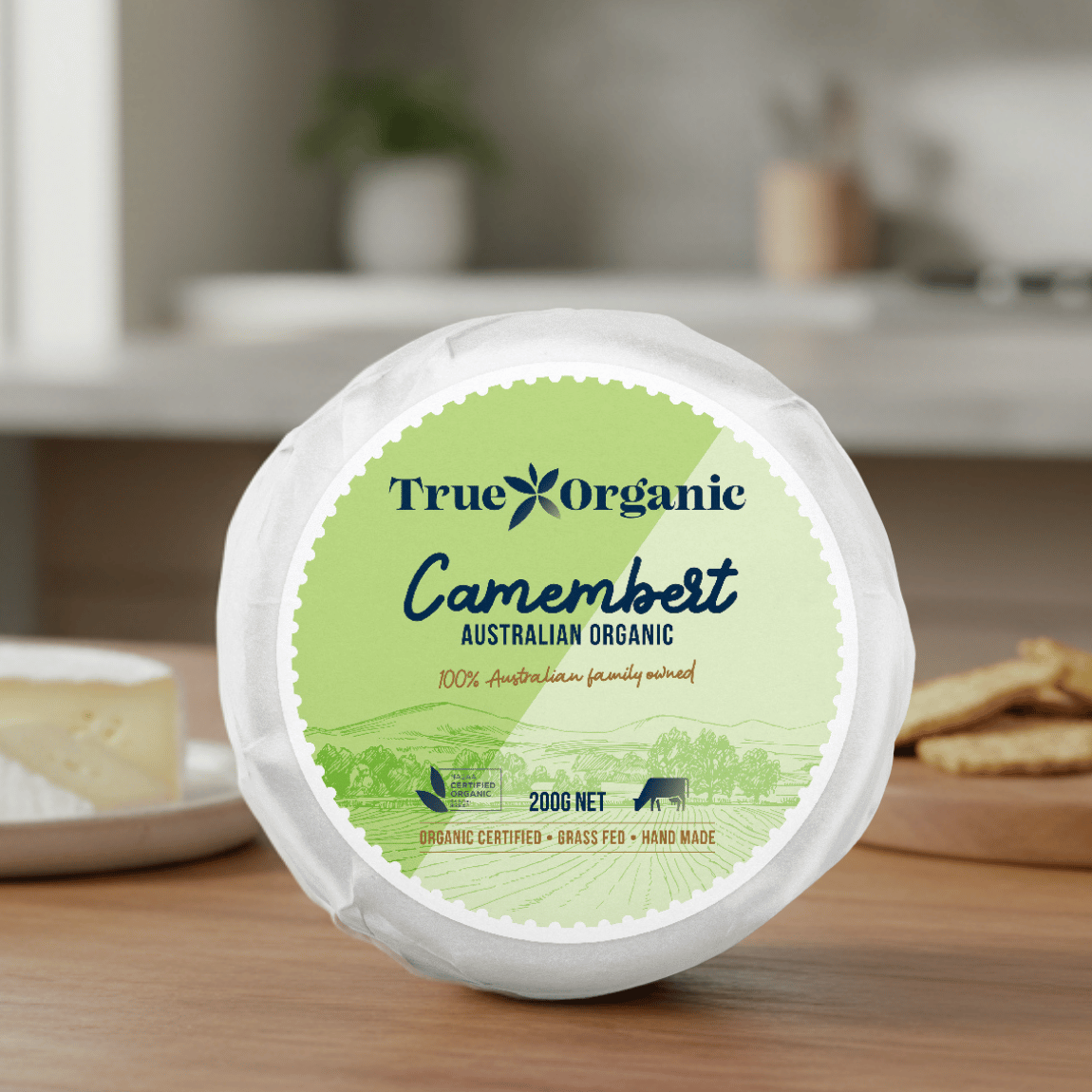 True Organic Camembert 200g - Buy Online Sydney | Frozberries