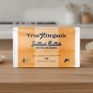 True Organic Salted Butter 250g - Buy Online Sydney | Frozberries