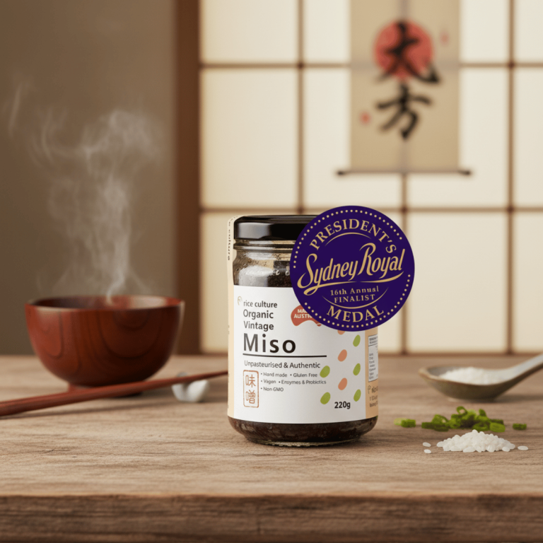 Rice Culture Vintage Miso 220g - Buy Online Sydney | Frozberries