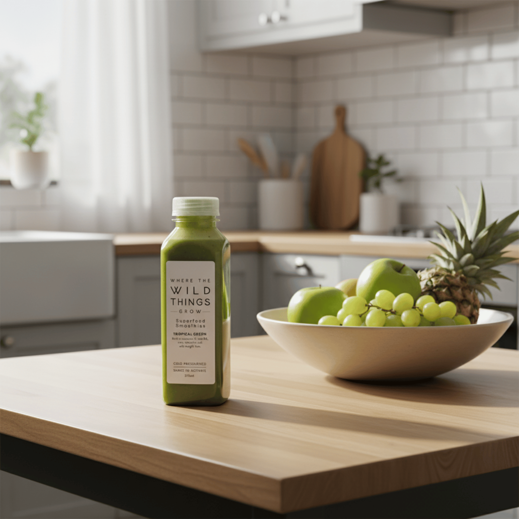 Where The Wild Things Grow Tropical Green Smoothies 350ml - Buy Online Sydney | Frozberries