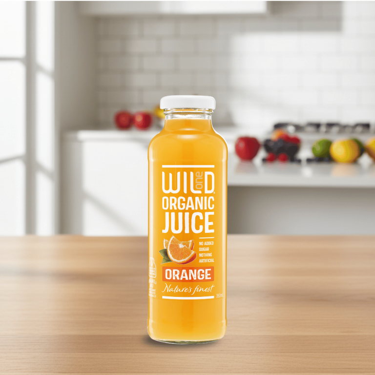 Wild One Organic Orange Juice 360ml - Buy Online Sydney | Frozberries