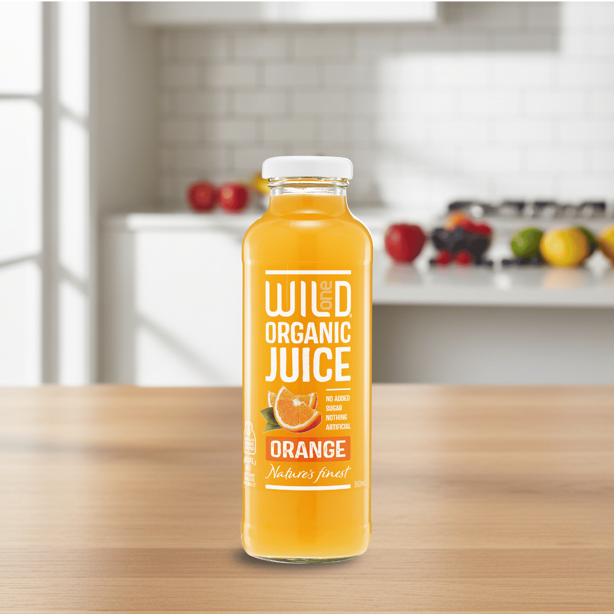 Wild One Organic Juice Orange 360ml Wild One Organic Orange Juice 360ml - Buy Online Sydney | Frozberries
