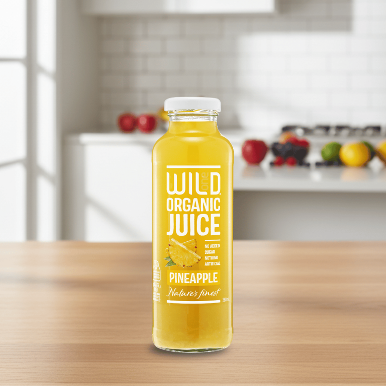 Wild One Organic Pineapple Juice 360ml - Buy Online Sydney | Frozberries