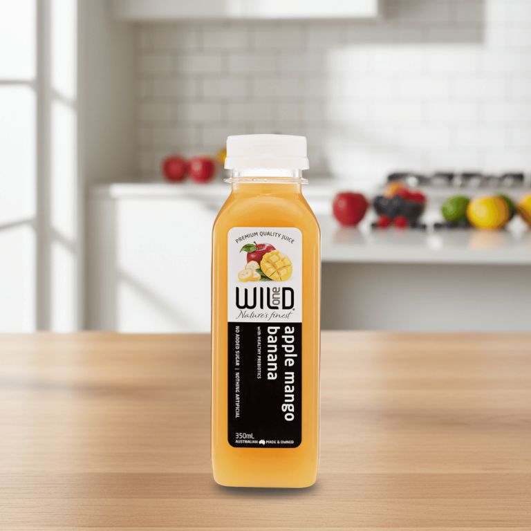 Wild One Premium Apple, Mango, Banana Juice 350ml - Buy Online Sydney | Frozberries