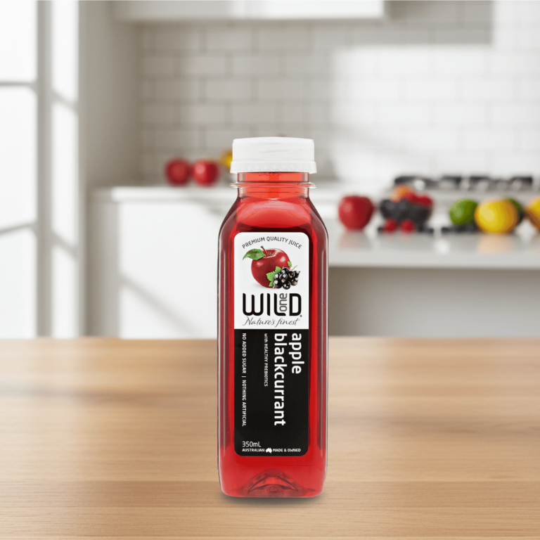 Wild One Premium Apple Blackcurrant Juice 350ml - Buy Online Sydney | Frozberries