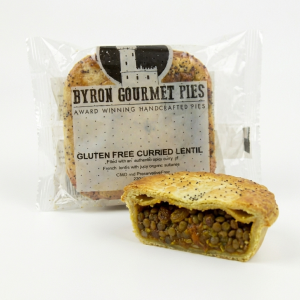 Byron Gourmet Gluten Free Curry Lentil Pie - Buy Product Online Sydney NSW | Frozberries