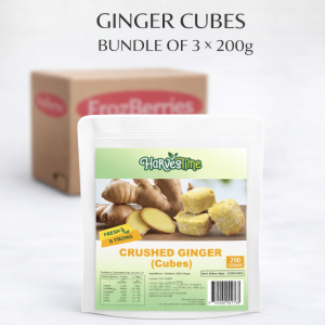 Harvestime Ginger Cubes Bundle 3 x 200g @ $4.00/pack - Buy Ginger Online Sydney NSW | Frozberries