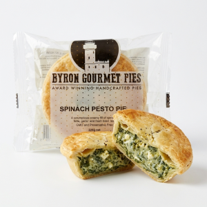 Byron Gourmet Spinach Pesto Pie - Buy Product Online Sydney NSW | Frozberries