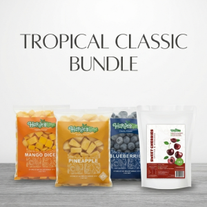 Tropical Classic Bundle 4×1 (Mango 1kg, Blueberries 1kg, Pineapple 1kg, Sweet Cherries 1kg) - Buy Blueberries Online Sydney NSW | Frozberries