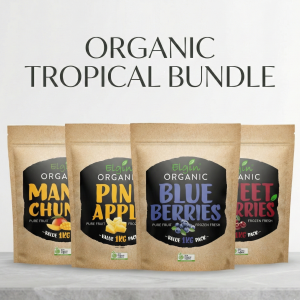 Organic Tropical Bundle 4×1 (Mango 1kg, Pineapple 1kg, Blueberries 1kg, Sweet Cherries 1kg) - Buy Blueberries Online Sydney NSW | Frozberries