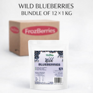 Harvestime Wild Blueberries Bundle 12 x 1kg @ $18/kg - Buy Blueberries Online Sydney NSW | Frozberries