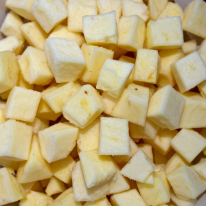 Harvestime Red Fuji Apple Dice 1Kg Gallery Image | Frozberries Sydney