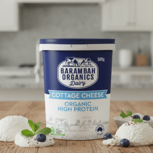 Barambah Organics Cottage Cheese 500g - Buy Online Sydney | Frozberries