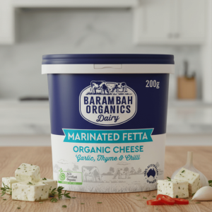 Barambah Organics Marinated Feta 200g - Buy Online Sydney | Frozberries